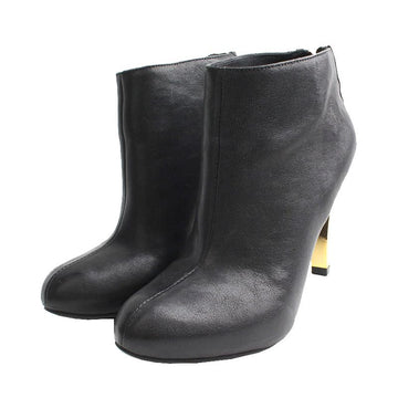 TORY BURCH ゴールドヒールアンクルブーツ 6.5 75919159