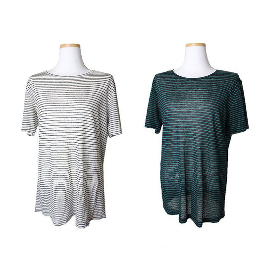 Alexander Wang Linen Stripe T-shirt Set 44, 55 75950409