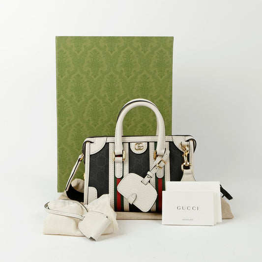 GUCCI 715771 オピディア ウェブ ミニ トップ ハンドル トート 兼 ショルダーバッグ 75851519