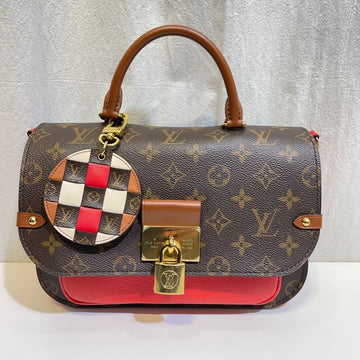 LOUIS VUITTON [新品同様] ボジラール モノグラム トートおよびショルダーバッグ (チャーム付き) 76026127
