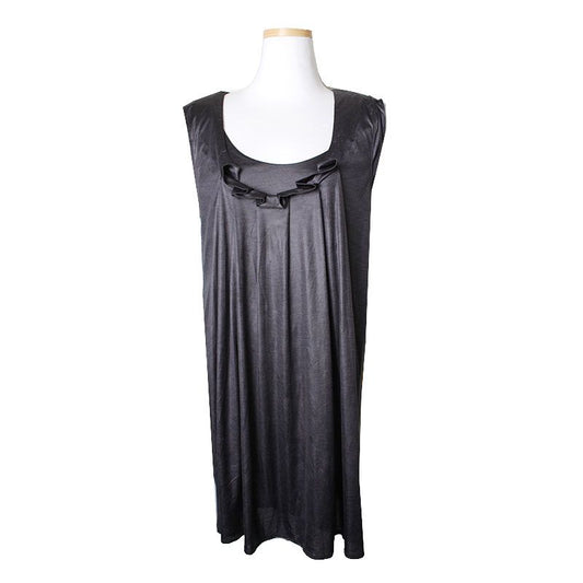 MAXMARA マックスアンドコ チャコールグレー ジャージ ワンピース 55, 66 76055455