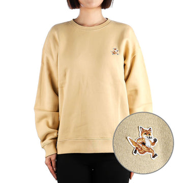 MAISON KITSUNE 24SS (MW00309KM0307 MALTSHAKE) レディース スピディ フォックス トレーナー 76083262