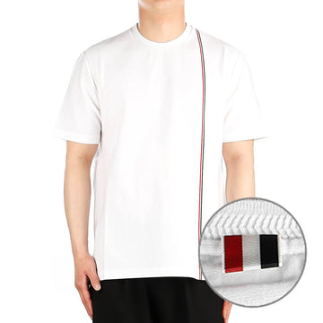 THOM BROWNE 24SS (MJS252A J0138 100) Herren T-Shirt 76083304