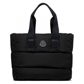 Moncler 24SS CARADOC Logo Patch Padded Tote Bag Black 5D000 08 M2170 999 76271469