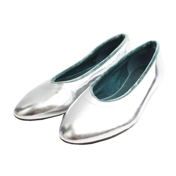 MARC JACOBS シルバー フラットシューズ 225 76337127