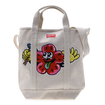 Kenzo Block Cotton Tote Bag 76414682