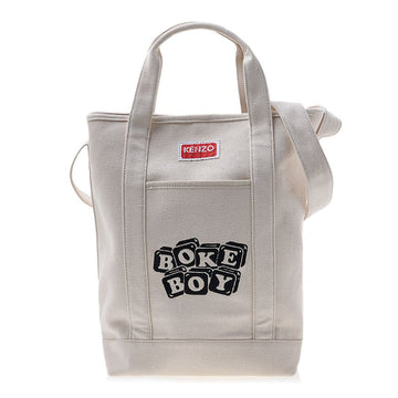 KENZO Bock Block Baumwoll-Tote Bag für Damen FD55SA901F35 76414688
