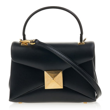 VALENTINO 1W0B0L19 HHX 0NO ミニ ワンスタッド トートバッグ 76415690