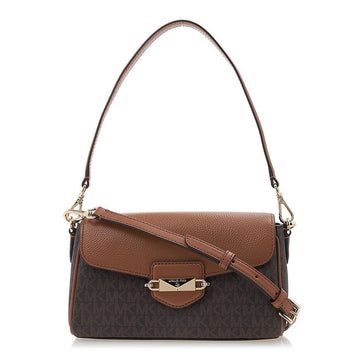 Michael Kors Logo Print Shoulder Bag 32F3G6FC1B 252 76415860