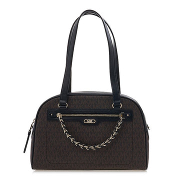 MICHAEL KORS Kettenschultertasche mit Logo Druck 30F3G6WE2B 292 76415883