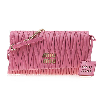 MIU MIU Matelassé Napa Schultertasche für Damen 76416084
