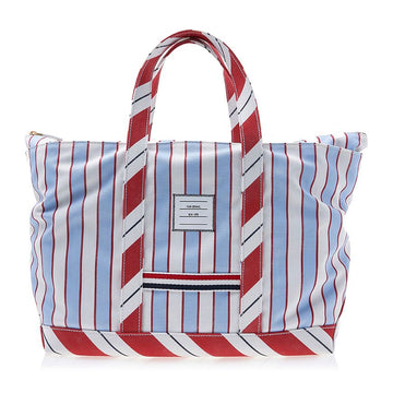 THOM BROWNE ストライプ トートバッグ 男性 UAG070F F0216 451 76417085