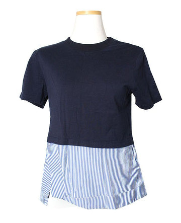 Carven Stripe Detail T-Shirt 44, 55 76421901