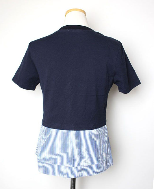 CARVEN Streifen Detail T-Shirt 44, 55 76421901