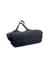 FENDI FFロゴジュカキャンバストートバッグ 8BR634 ブラック 76446048 [P]