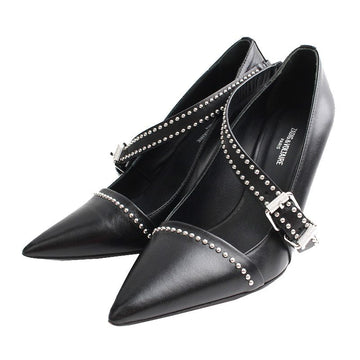ZADIG & VOLTAIRE schwarze Stud-Strap-Schuhe 37 76472546