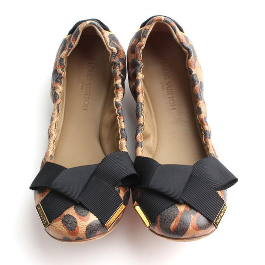 LOUIS VUITTON Leopardene Ballerinas 37 76472704