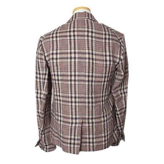 ISABEL MARANT Étoile Karomuster Ein-Knopf Jacke 44 76543561