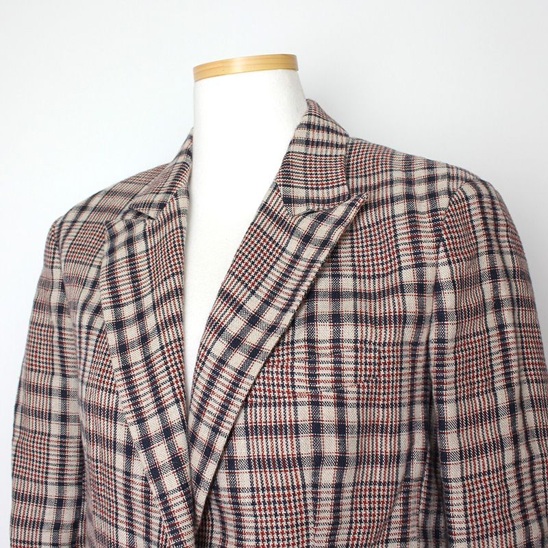 Isabel Marant Étoile Check Single Button Jacket 44 76543561 [P