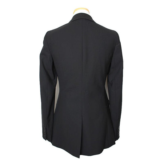 THEORY Satin Revers schwarz Jacke 44 76545178