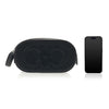 SALVATORE FERRAGAMO 24 1216 NERO Damen Doppel-Gancini-Pouch 0757932 76551744 [P]