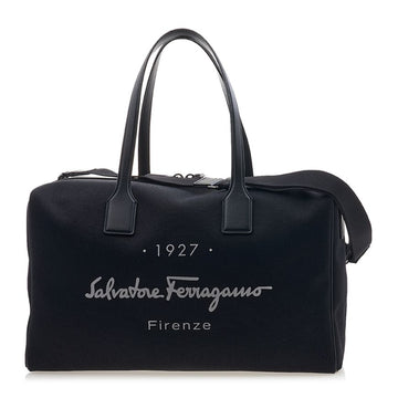 Salvatore Ferragamo 24 1169 NERO Signature Duffel Bag 76551960