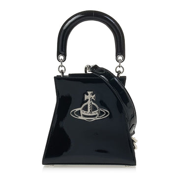Vivienne Westwood Patent Leather Tote Bag 76600068