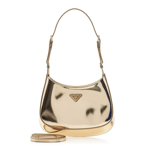 PRADA Cleo Shoulder Bag aus gebürstetem Leder F03CU (HOO) 1BC169 ZO6 76600287