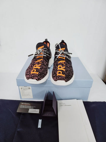 Prada Logo Knit Women's Sneakers 37/240 76630460