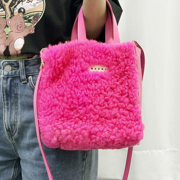 Marni Pink Mini Museo Tote Crossbody 4AMNB0328 76703792