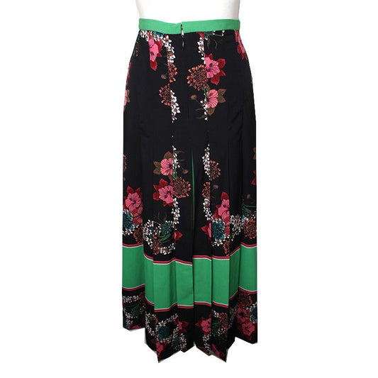 Sandro Floral Slit Skirt 44 76748603