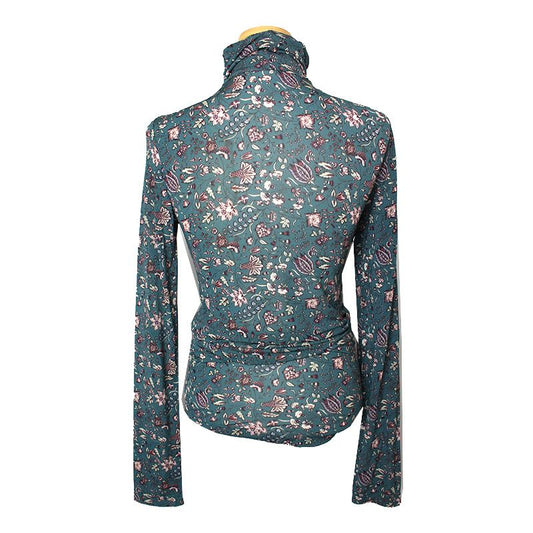 ISABEL MARANT イザベル・マラン ティルグリーン フローラル タートルネック トップス 44, 55 76748796