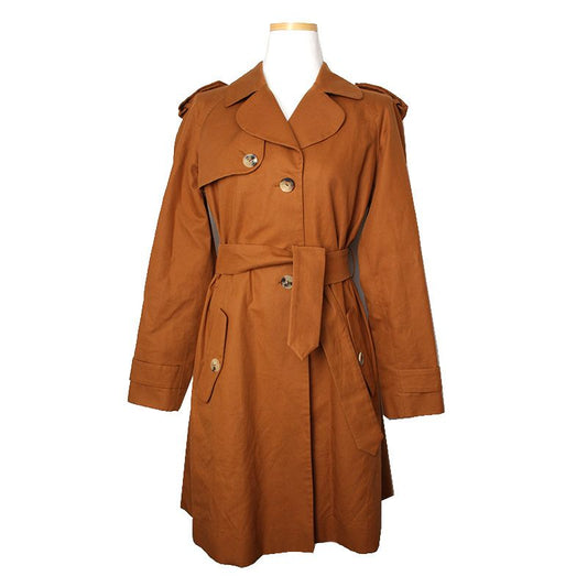Sandro Light Brown Trench Coat 44 76750633