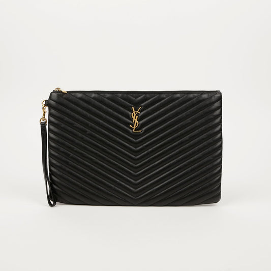 SAINT LAURENT モノグラム ドキュメント ホルダー クラッチ 440222 76595821