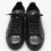 LOUIS VUITTON Schwarze Patentleder Grommet Frontrow Sneaker 37 76802749 [P]