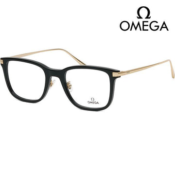 Omega Eyeglasses Frame OM5005H 001 Luxury Square Tortoise Shell Fashion 76804901