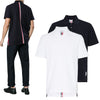 THOM BROWNE Polo-Shirt mit drei Streifen MJP042A 76909815 [P]