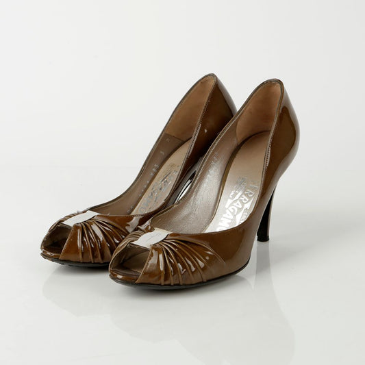 SALVATORE FERRAGAMO Offene Pumps mit Absatz Größe 5 76781494