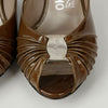 SALVATORE FERRAGAMO Offene Pumps mit Absatz Größe 5 76781494 [P]