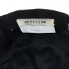 1017 ALYX 9SM Baseballmütze mit Logo-Stickerei schwarz AAUHA0060FA04 76972135 [P]