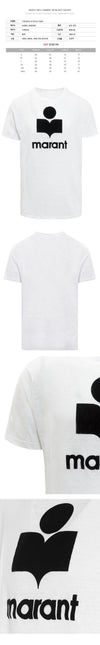 Isabel Marant 24SS KARMAN Linen T-shirt White TS0045HA B1N22H 20WH 76994381 [P]
