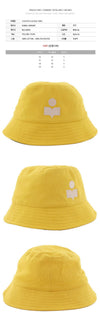 ISABEL MARANT 24SS Haley Logo Stickerei Bucket Hat Gelb Ecru A3C05A YWEC 76994409 [P]