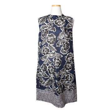 MaxMara Linen Floral Sleeveless Dress 55, 66 77088565