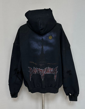 BALENCIAGA パリムーン アウター フードジップアップ 3 77203285