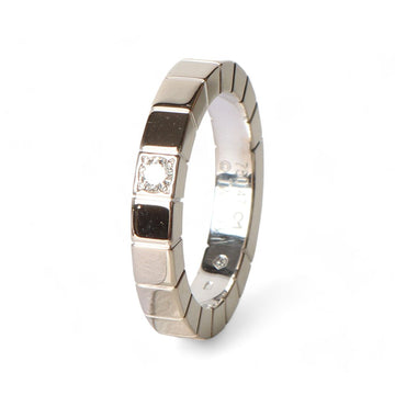 Cartier White Gold 1P Diamond De La Ranne Ring 47 / 32330-1 77222175
