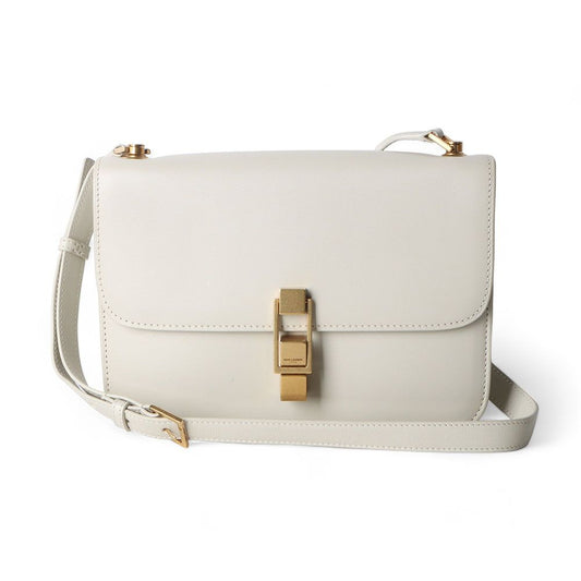 SAINT LAURENT カレ シャトルバッグ ヴィンテージ ブラン ショルダーバッグ 32386-1 77315163