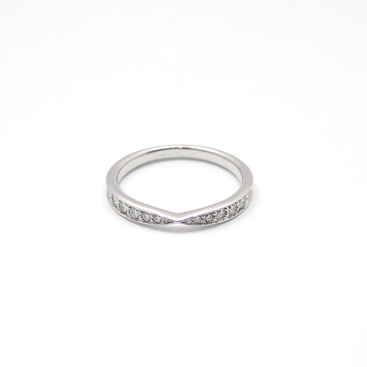 Tiffany & Co Platinum Diamond Harmony Ring 8.5 77332990