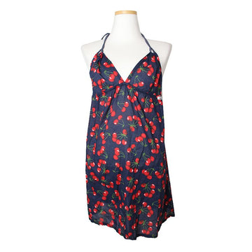 DOLCE & GABBANA コットンチェリープリントワンピース 55, 66 77340069