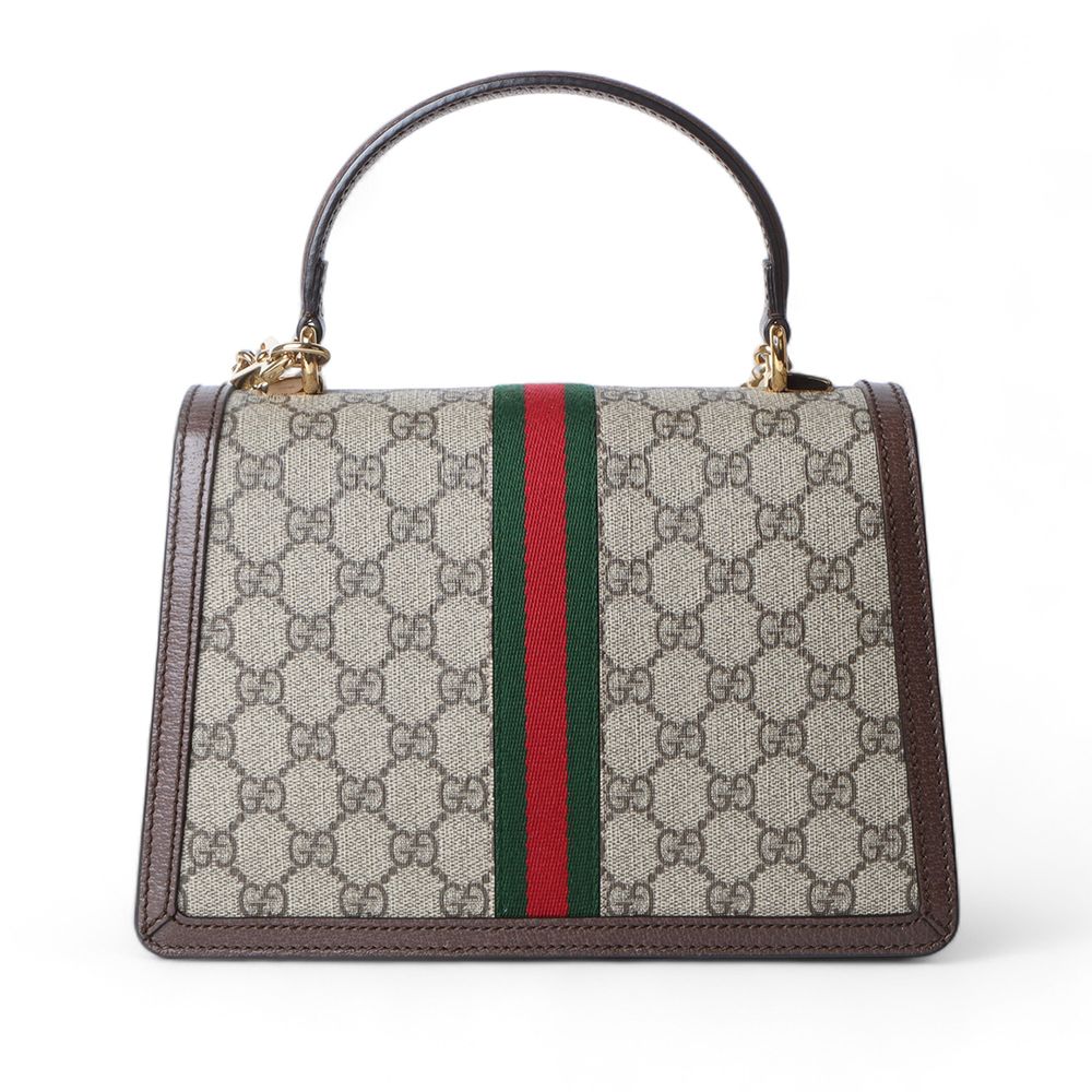 Gucci 651055 GG Ophidia Web Small Top Handle Crossbody Bag