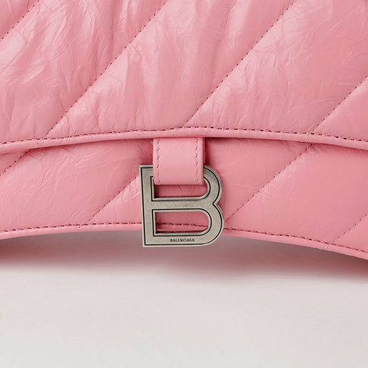 BALENCIAGA 716351 キルティング クラッシュ スモール チェーン ショルダー兼クロスバッグ 77248592